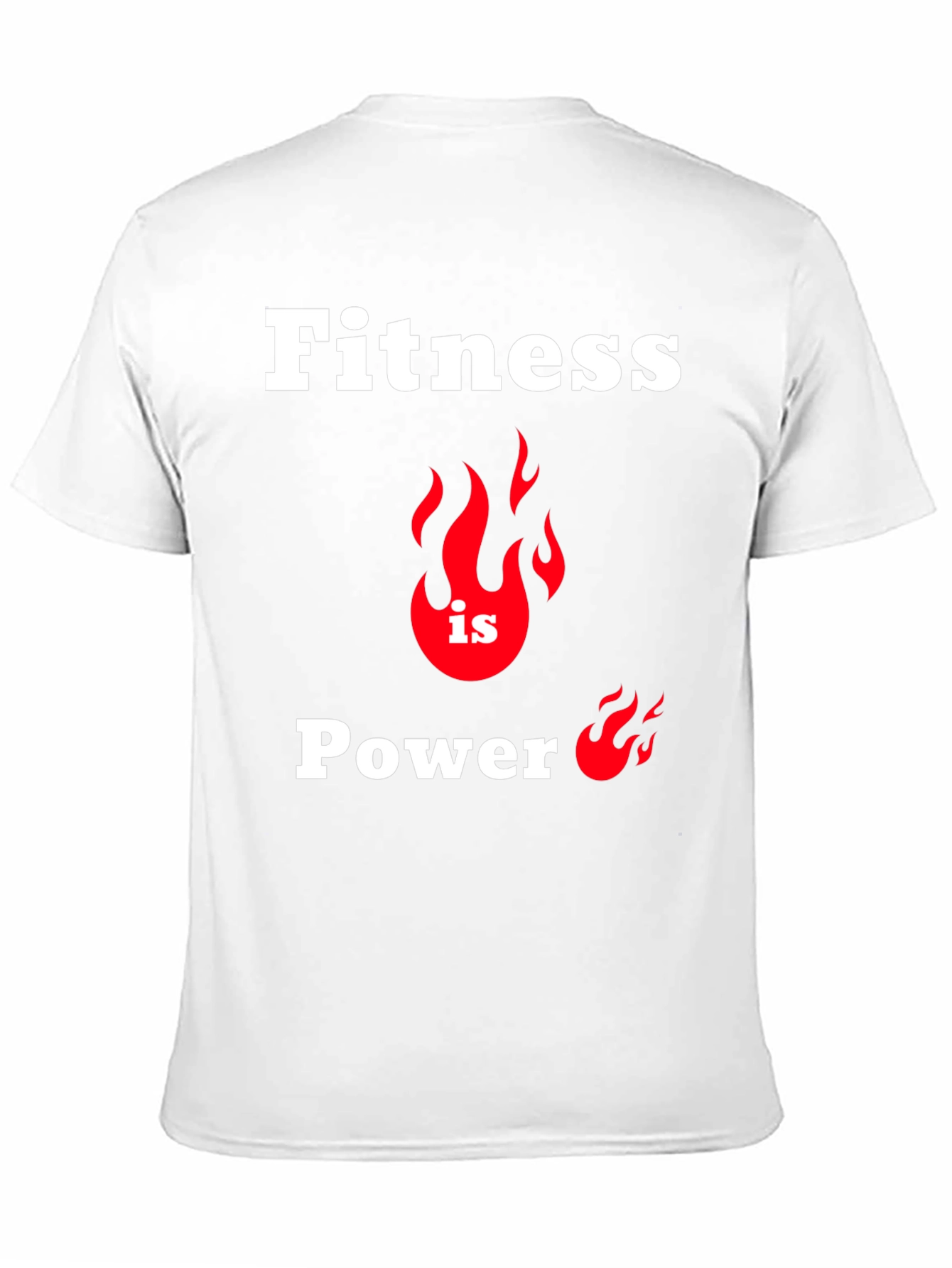 Camiseta Fitness is Power - Estilo y Motivación