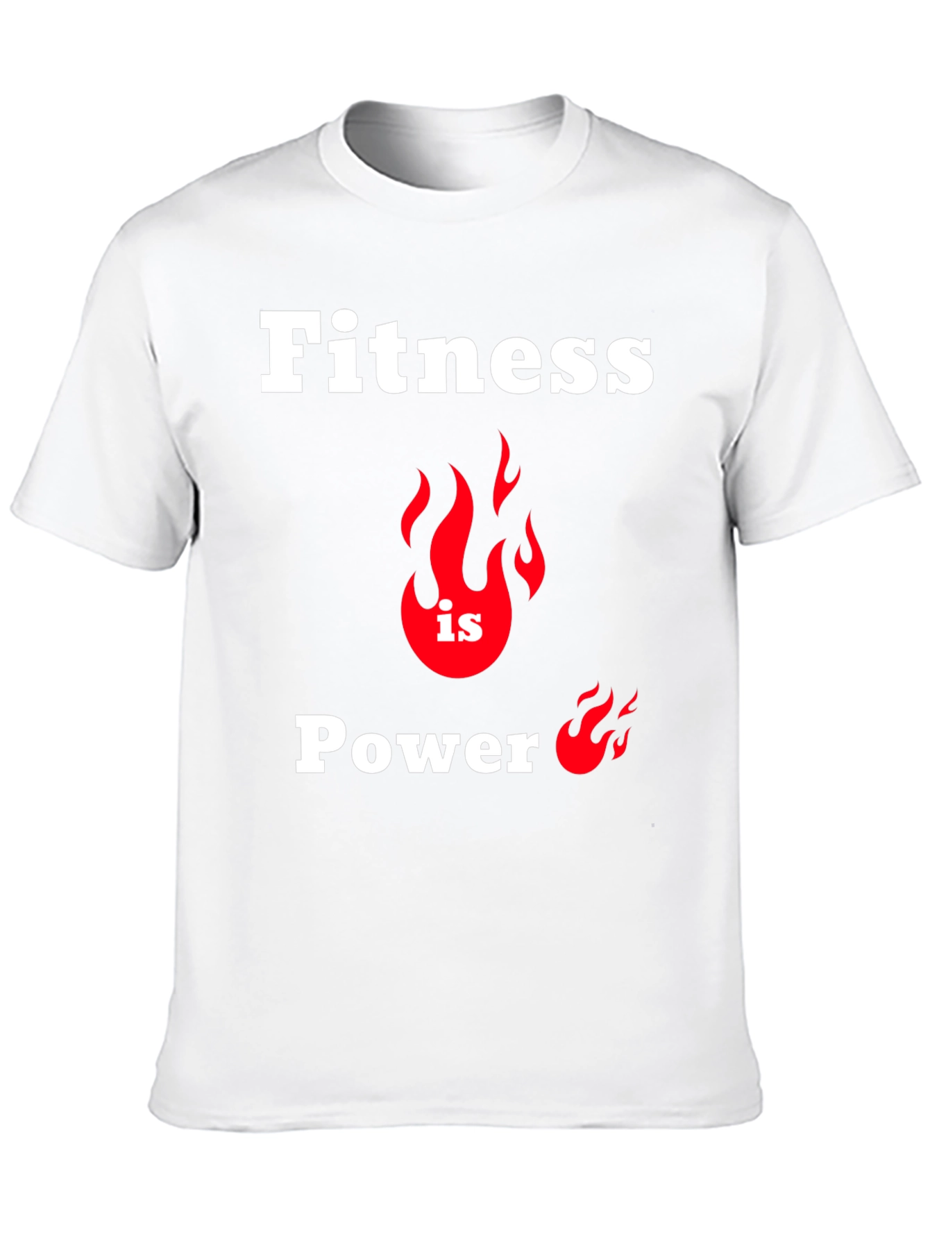 Camiseta Fitness is Power - Estilo y Motivación