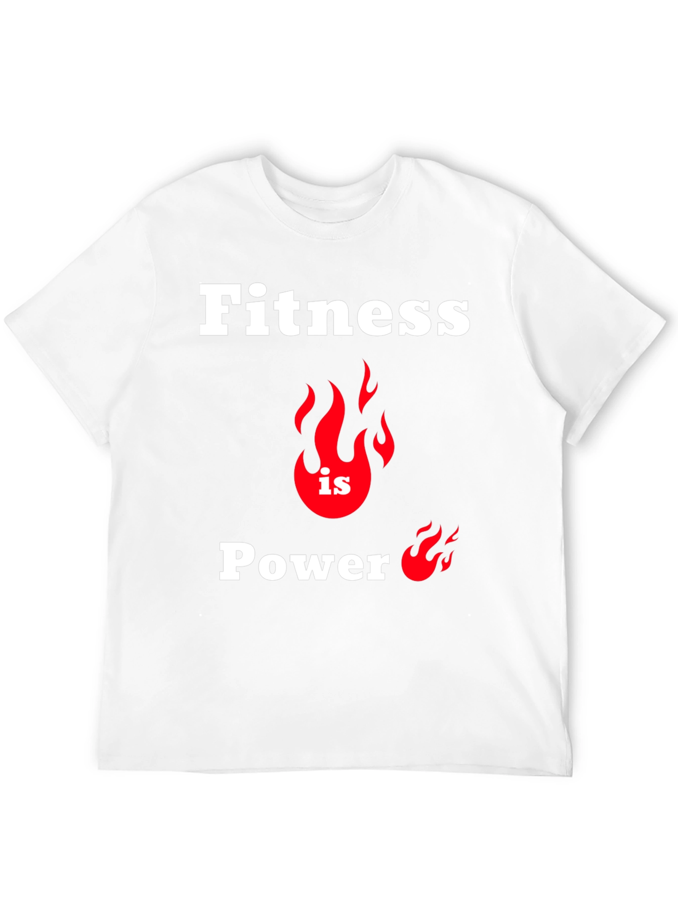Camiseta Fitness is Power - Estilo y Motivación