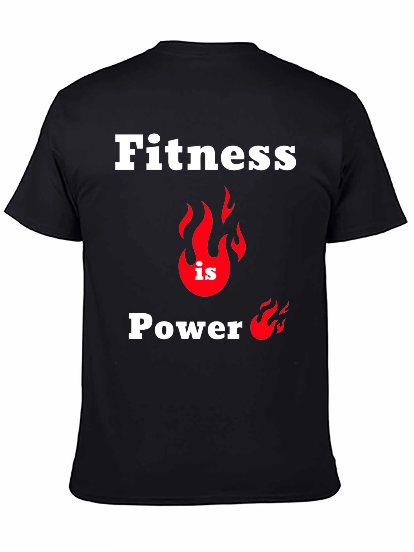 Camiseta Fitness is Power - Estilo y Motivación