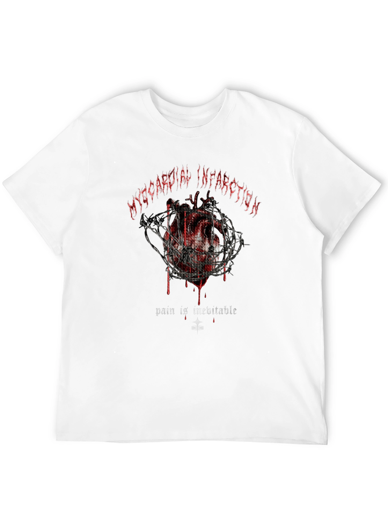 Camiseta Negra Myocardial Infarction