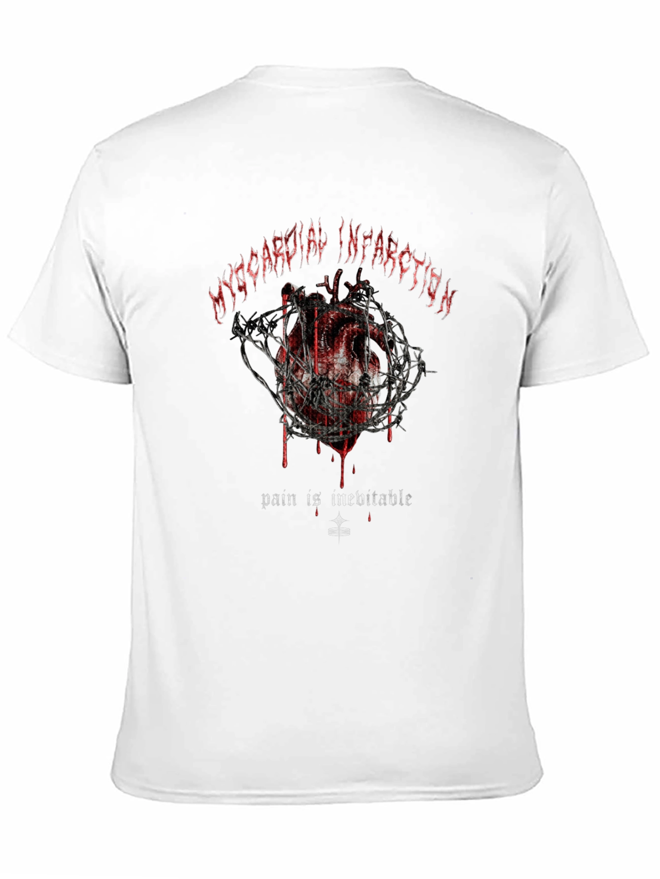Camiseta Negra Myocardial Infarction
