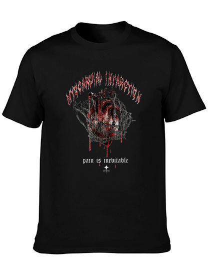 Camiseta Negra Myocardial Infarction