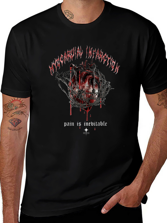 Camiseta Negra Myocardial Infarction
