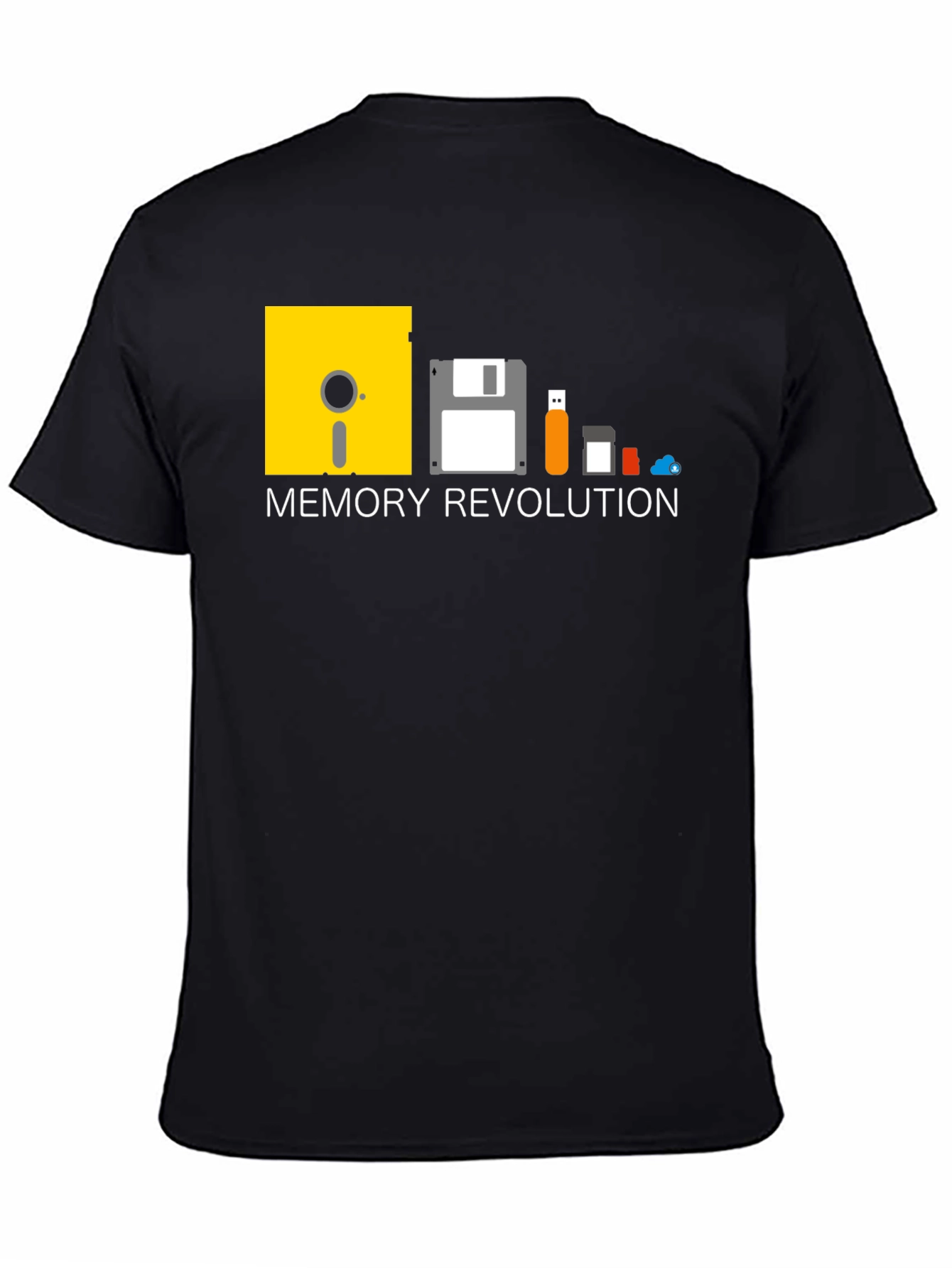 Camiseta Negra Memory Revolution Hombre
