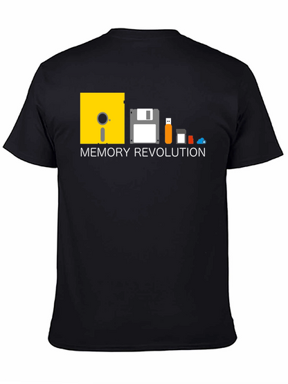 Camiseta Negra Memory Revolution Hombre