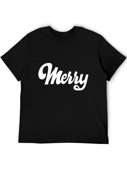 Camiseta Negra Merry - Estilo Casual