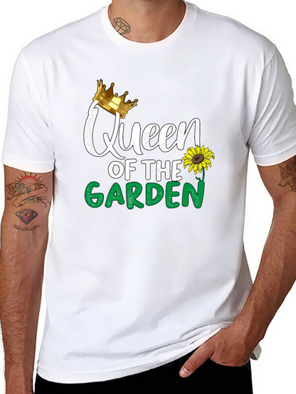 Camiseta Negra Reina del Jardín