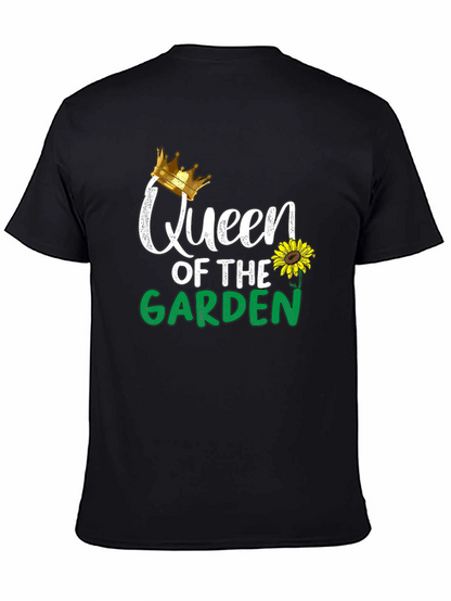 Camiseta Negra Reina del Jardín