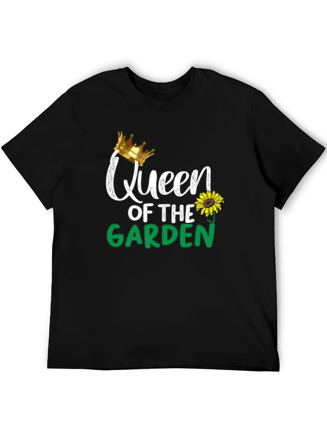 Camiseta Negra Reina del Jardín