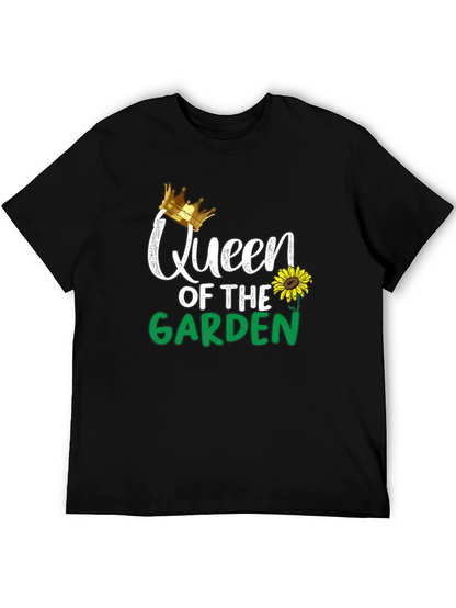 Camiseta Negra Reina del Jardín