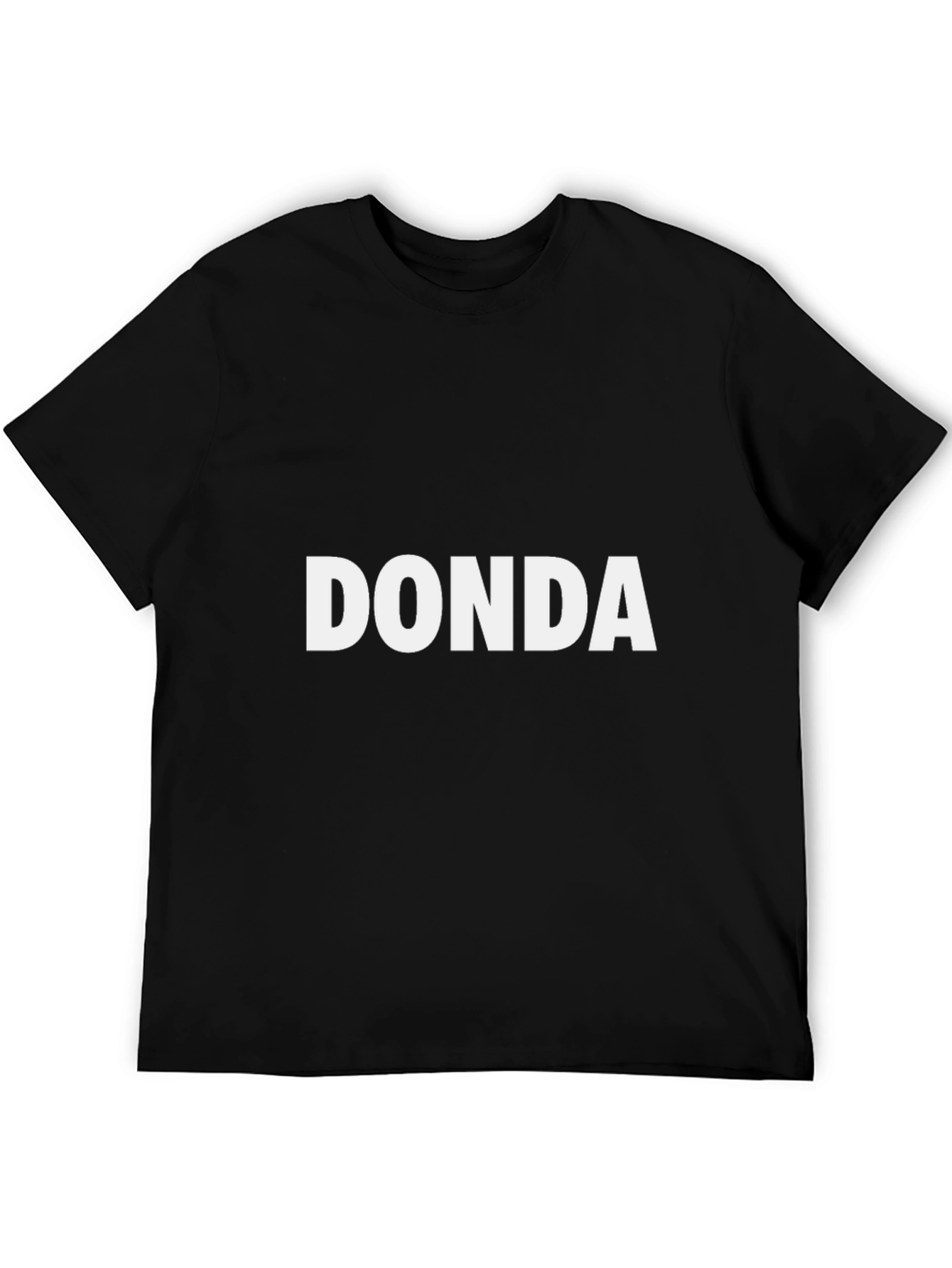 Camiseta Donda Negra Unisex