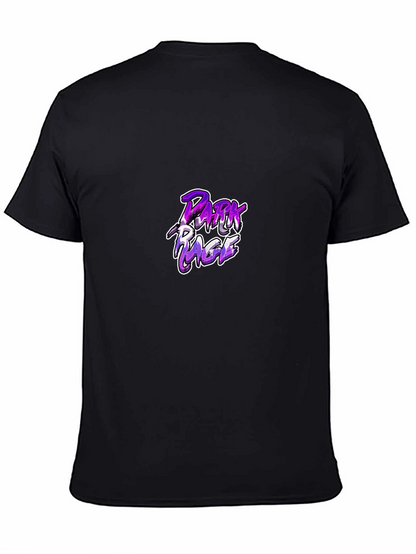 Camiseta Negra Dark Rage: Estilo Casual y Atrevido