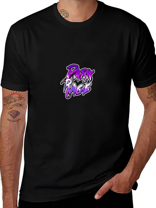 Camiseta Negra Dark Rage: Estilo Casual y Atrevido