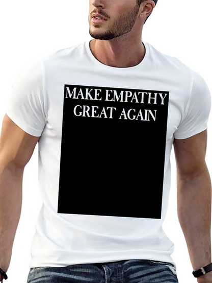 Camiseta Negra: Make Empathy Great Again