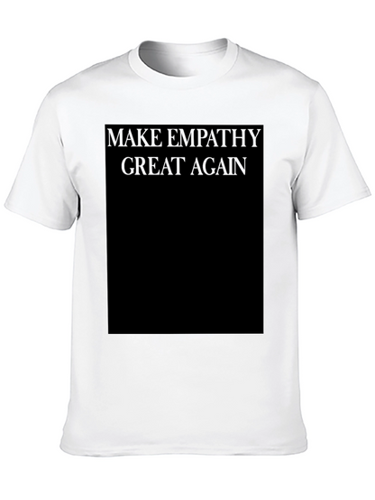 Camiseta Negra: Make Empathy Great Again