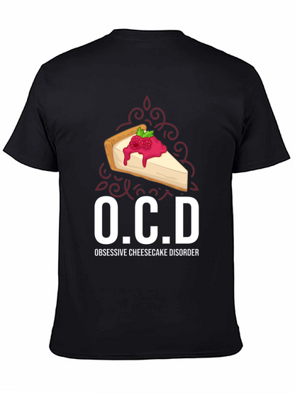 Camiseta Negra O.C.D Cheesecake Disorder