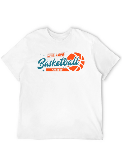 Camiseta Negra Baloncesto Para Siempre