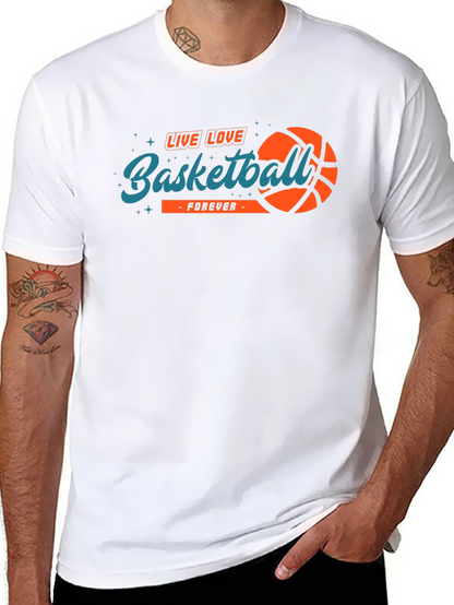 Camiseta Negra Baloncesto Para Siempre