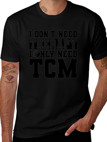 Camiseta TCM - No necesito terapia solo TCM