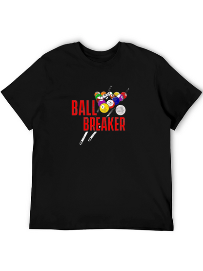 Camiseta Negra Ball Breaker Billar