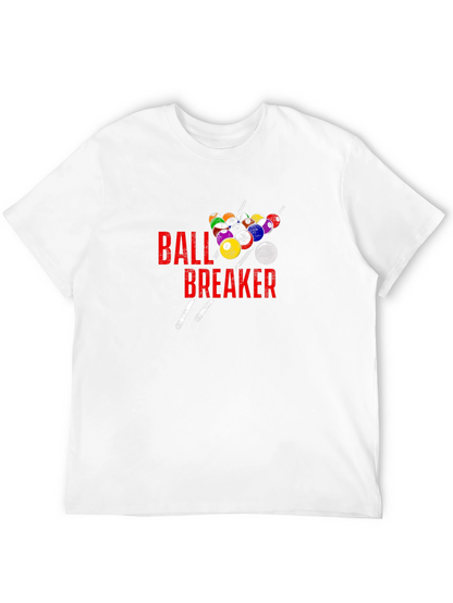 Camiseta Negra Ball Breaker Billar