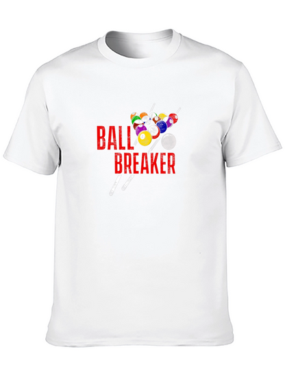 Camiseta Negra Ball Breaker Billar