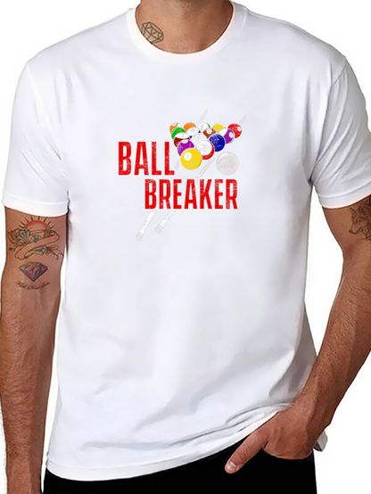 Camiseta Negra Ball Breaker Billar