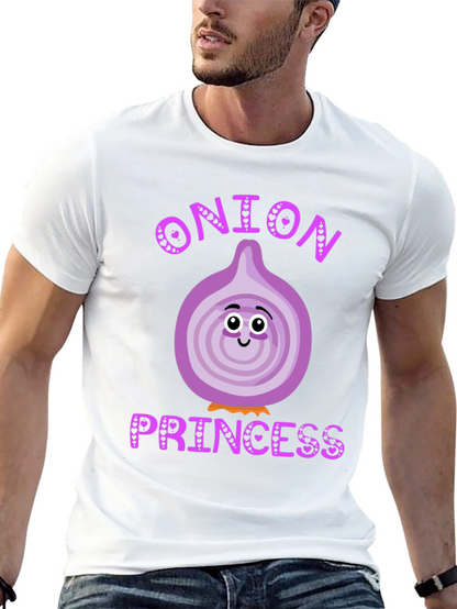 Camiseta Negra Onion Princess Corazón
