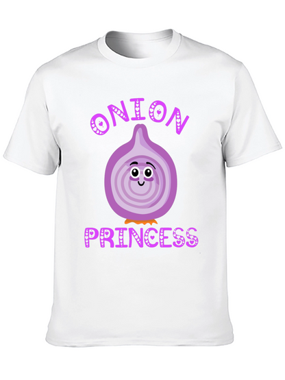 Camiseta Negra Onion Princess Corazón