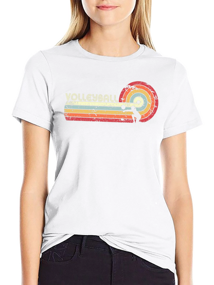 Camiseta Retro de Voleibol