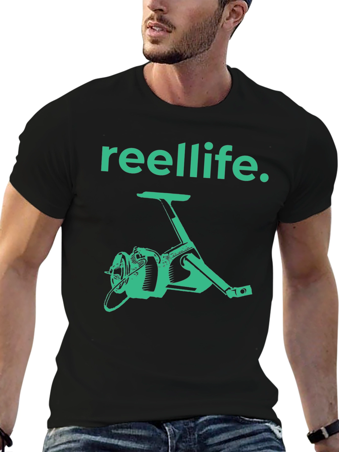 Camiseta Reellife para amantes de la pesca