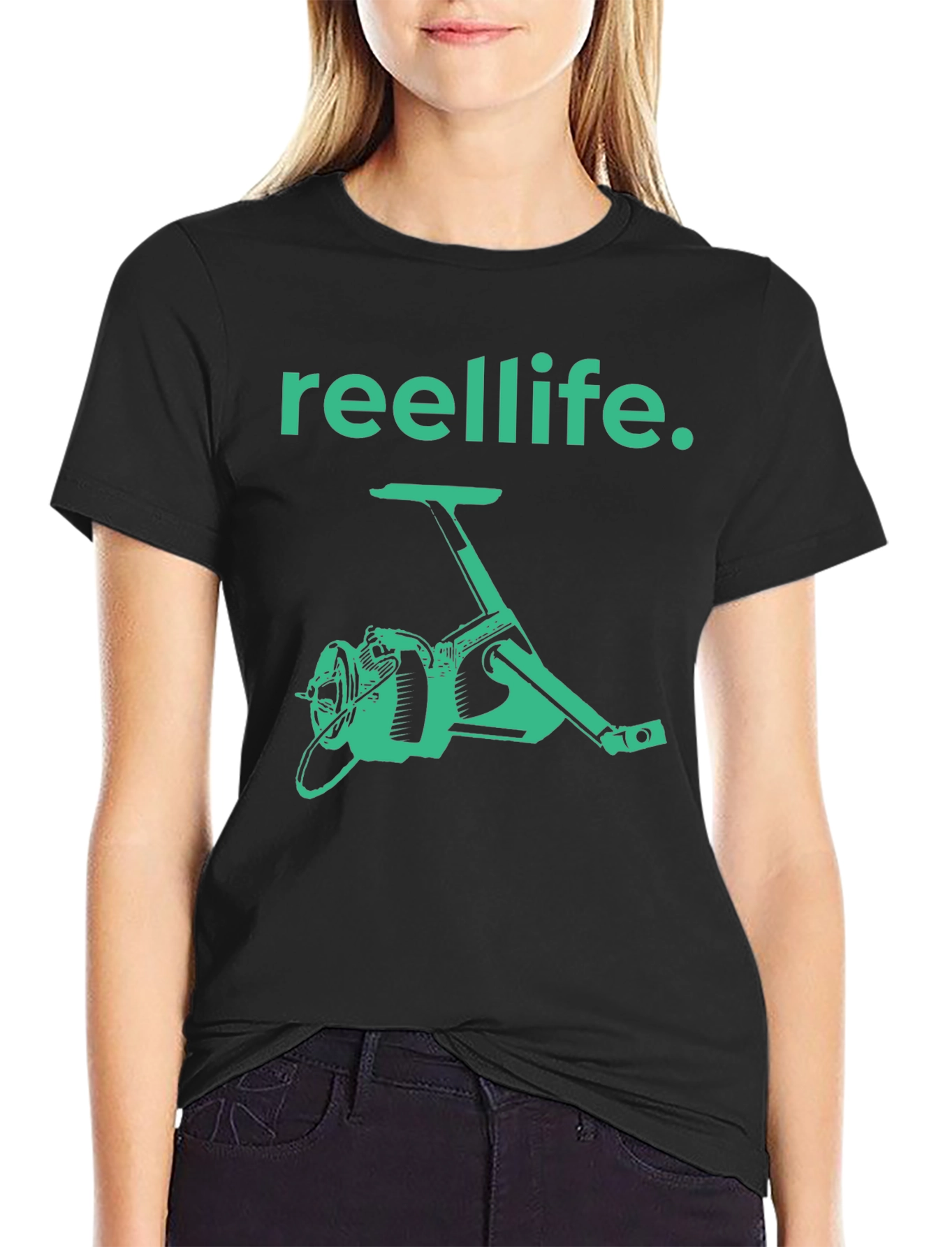 Camiseta Reellife para amantes de la pesca
