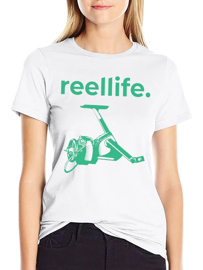 Camiseta Reellife para amantes de la pesca
