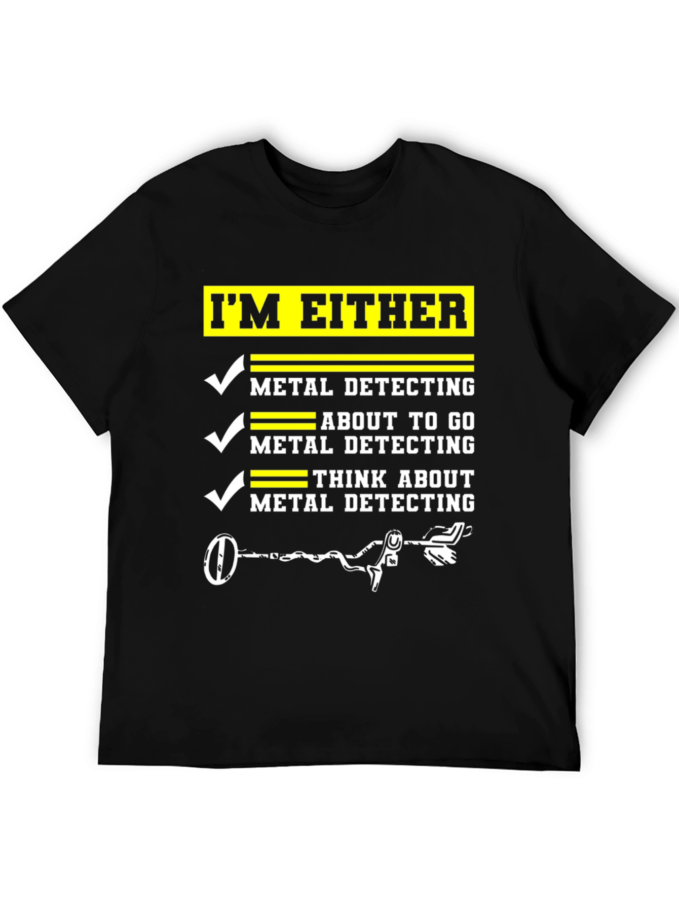 Camiseta Detector de Metales para Aficionados