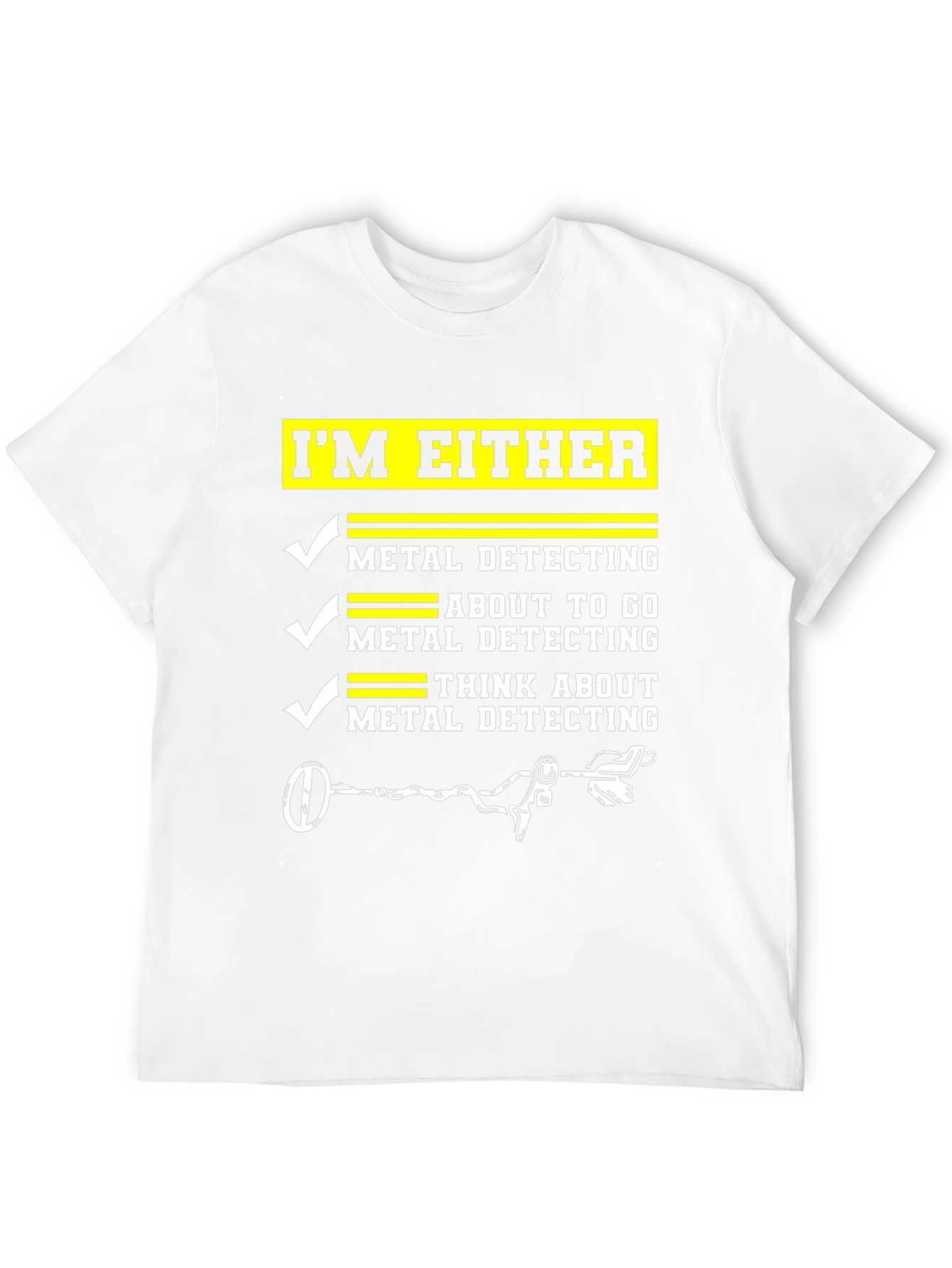 Camiseta Detector de Metales para Aficionados