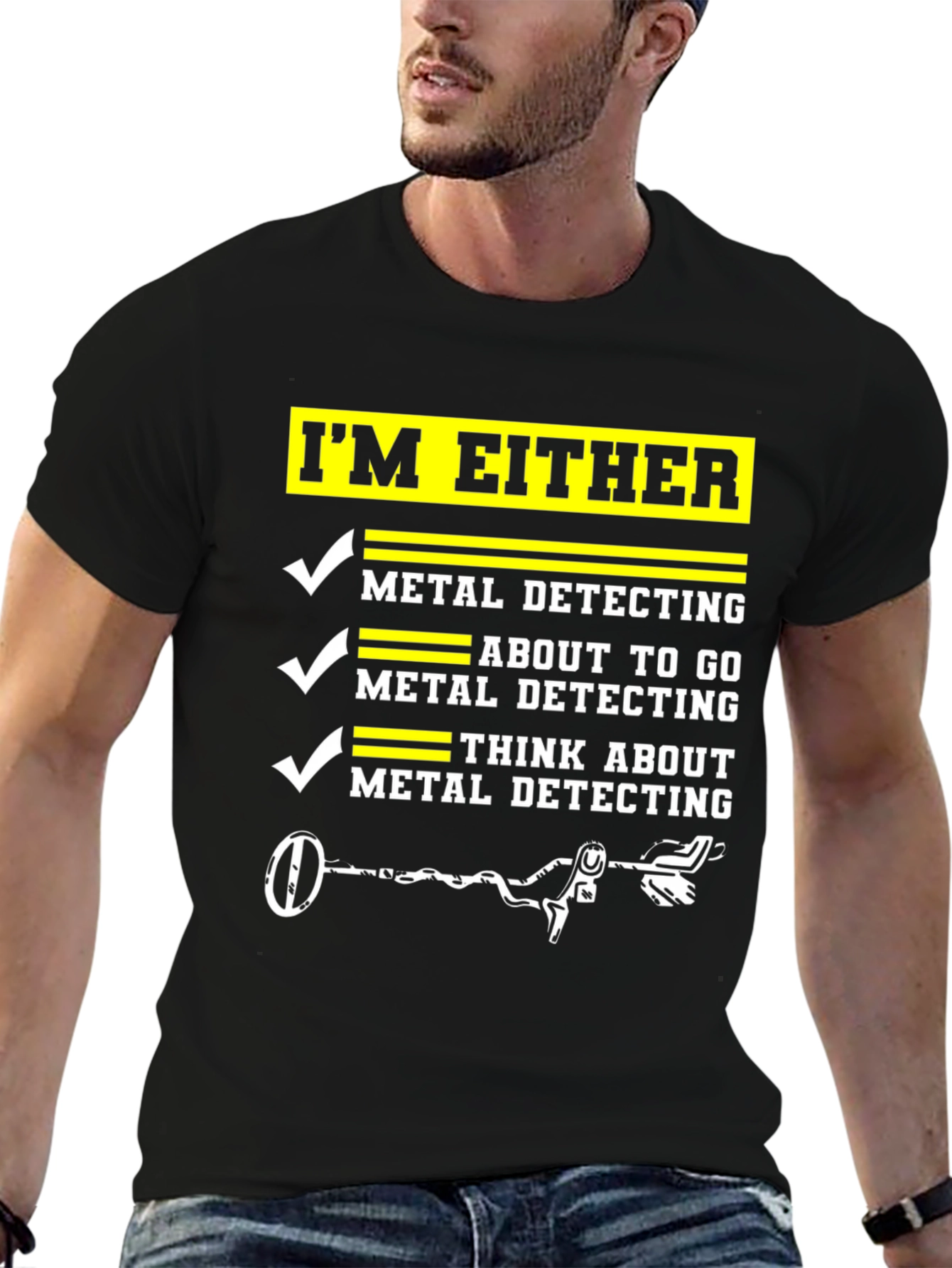 Camiseta Detector de Metales para Aficionados