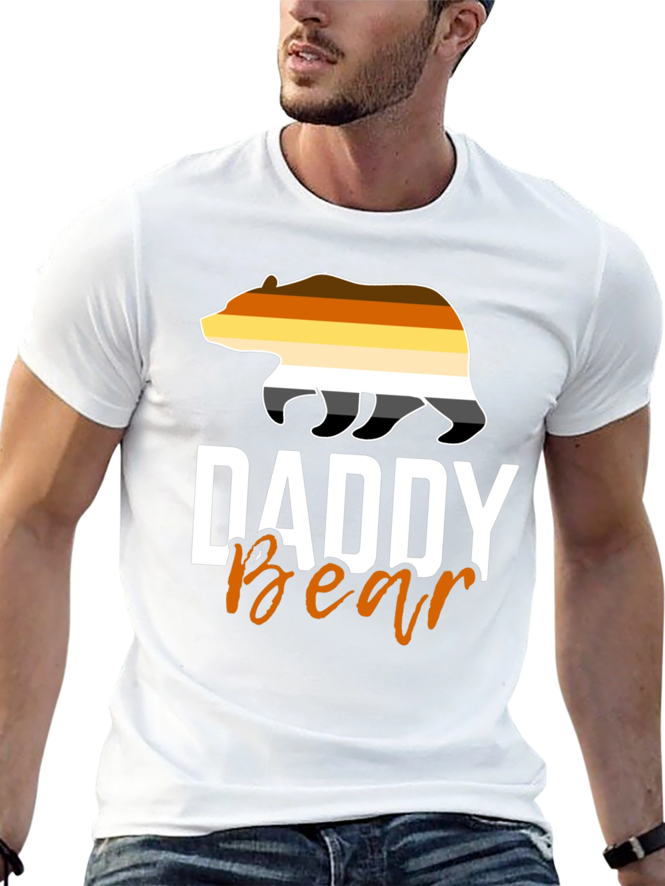 Camiseta Daddy Bear con diseño LGBTQ+