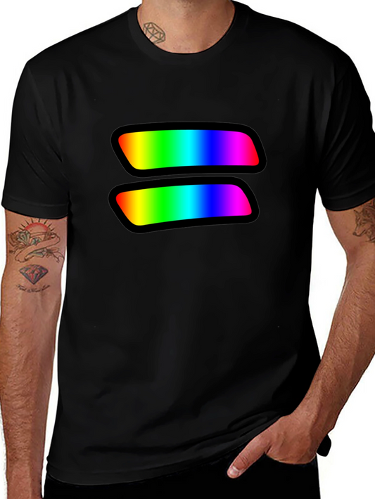 Camiseta Negra LGBTQ+ Igualdad