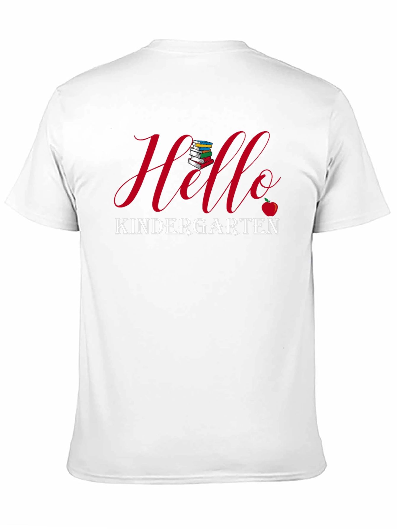 Camiseta Negra Hola Jardín de Niños