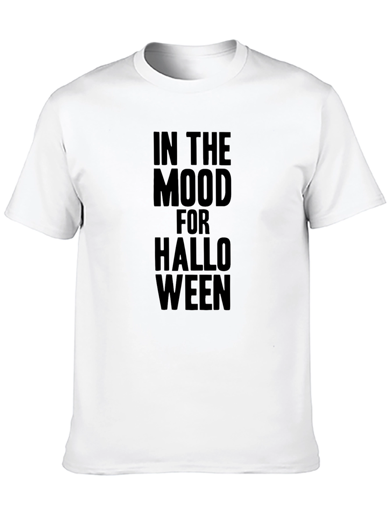 Camiseta Negra: En Modo Halloween