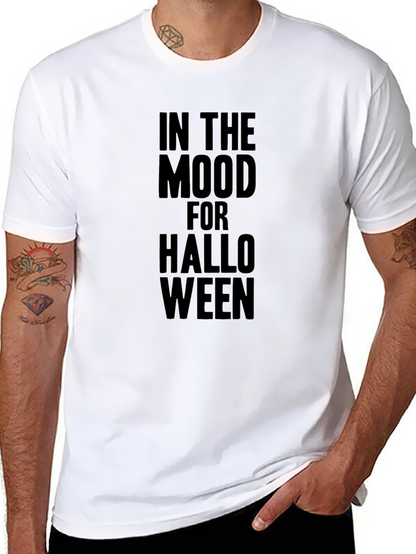 Camiseta Negra: En Modo Halloween