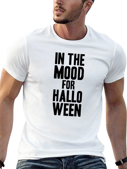 Camiseta Negra: En Modo Halloween