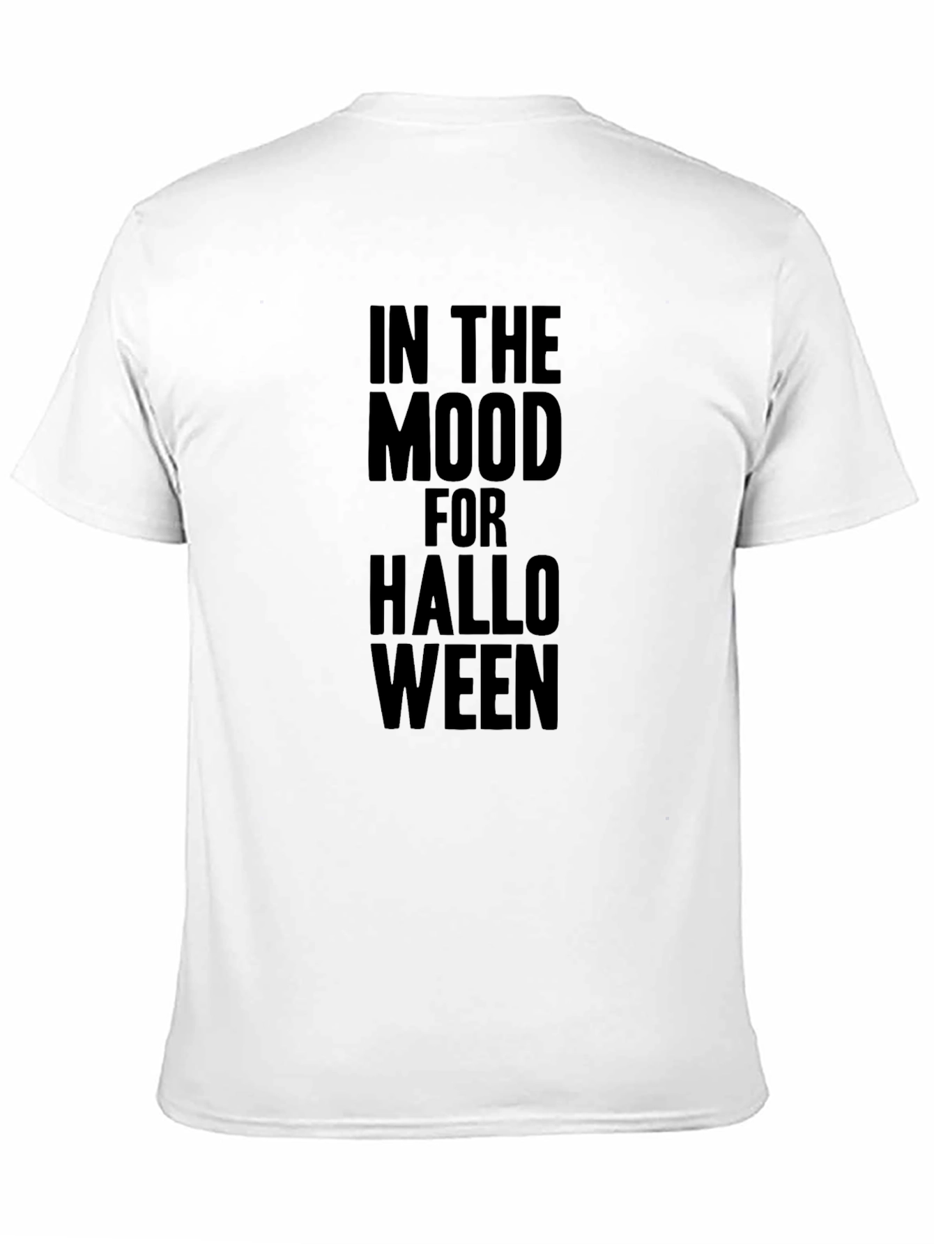 Camiseta Negra: En Modo Halloween