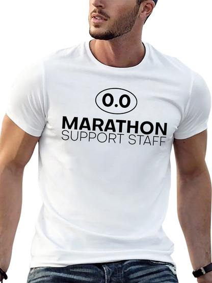 Camiseta Negra Apoyo Maratón - Personal