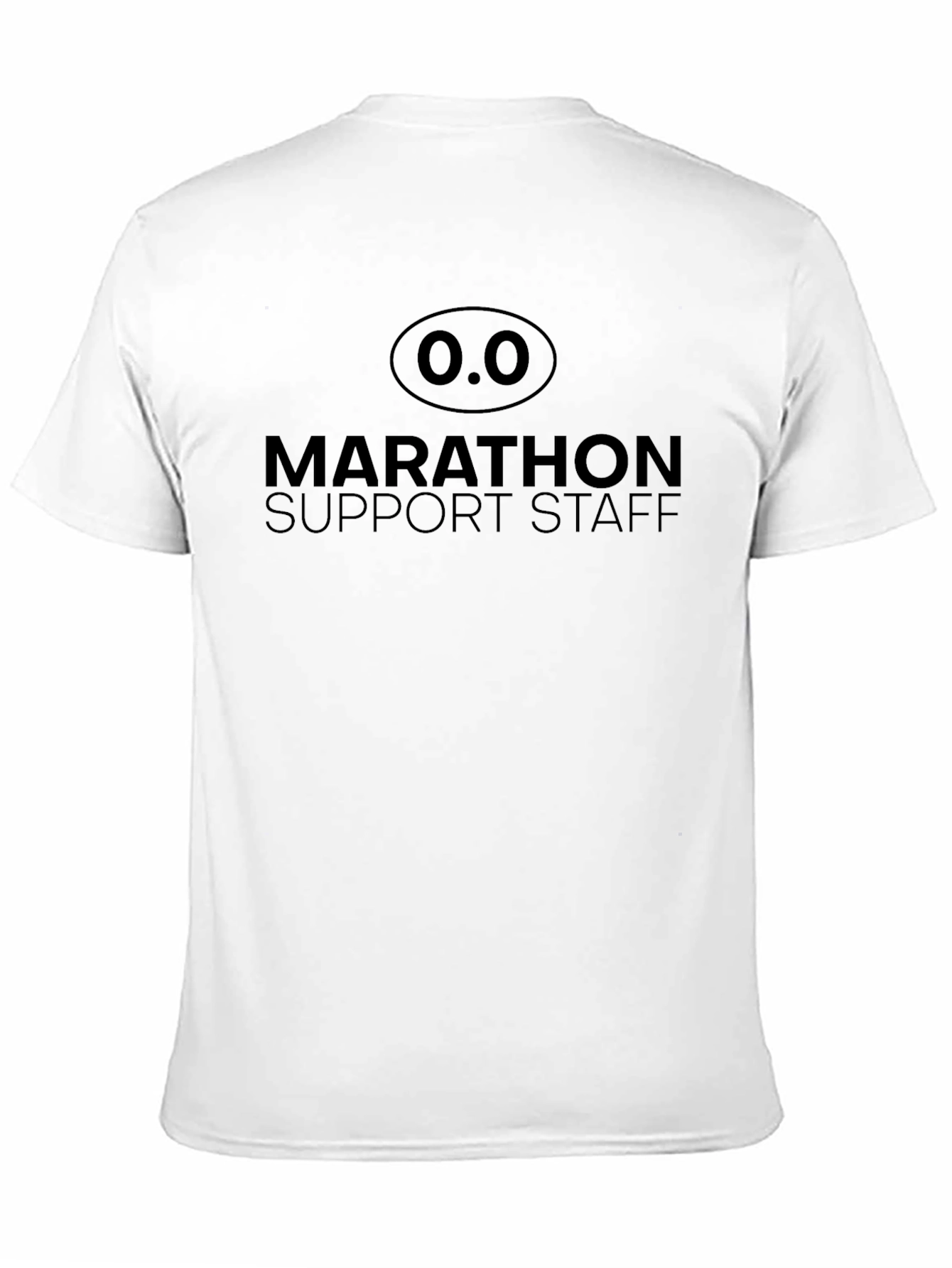 Camiseta Negra Apoyo Maratón - Personal