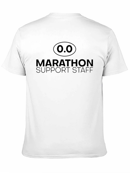 Camiseta Negra Apoyo Maratón - Personal