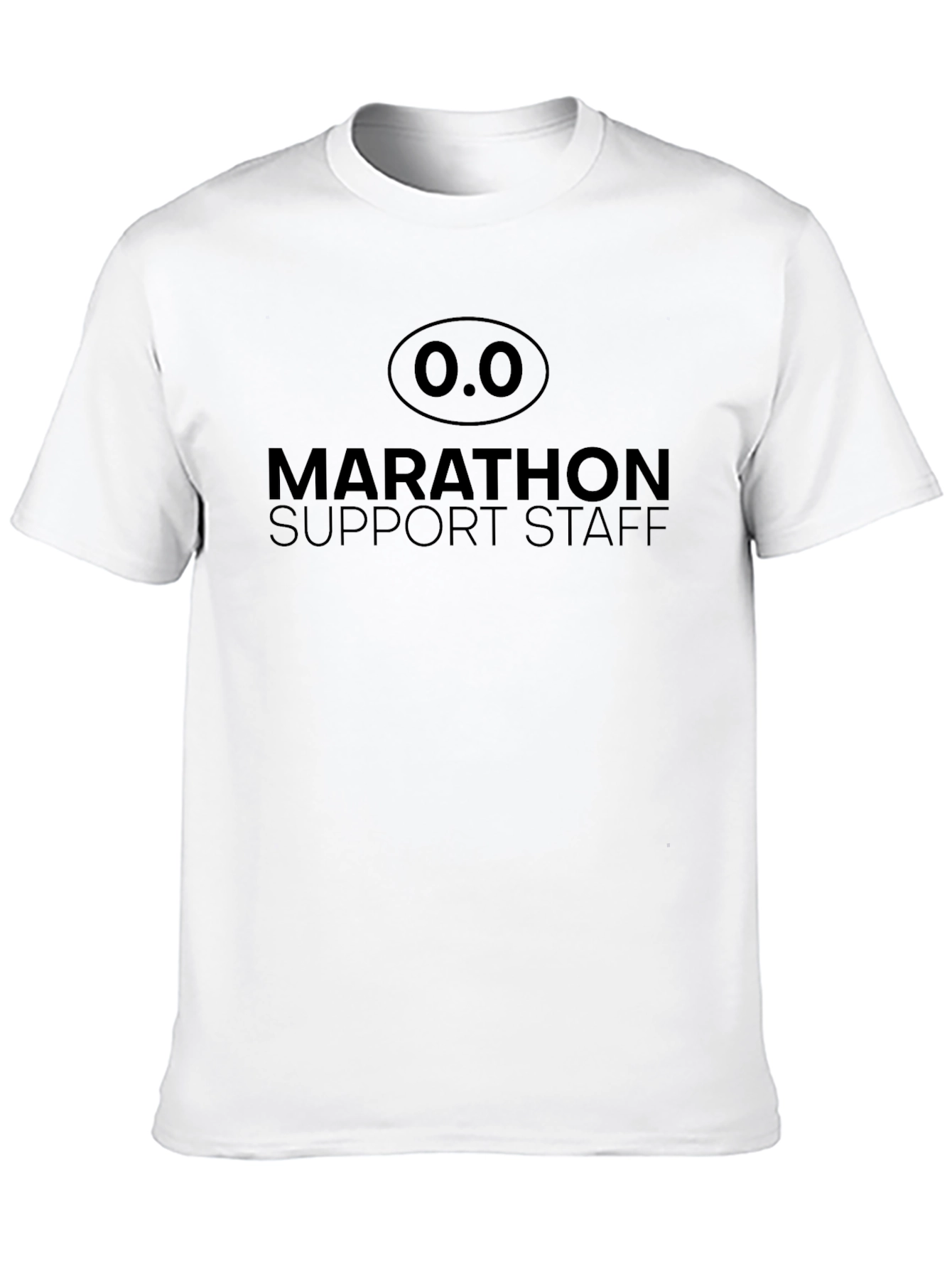 Camiseta Negra Apoyo Maratón - Personal