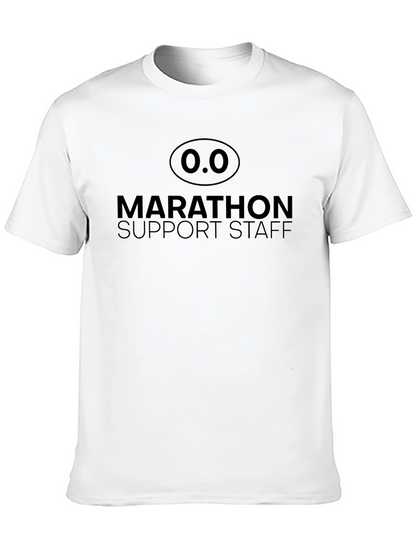 Camiseta Negra Apoyo Maratón - Personal