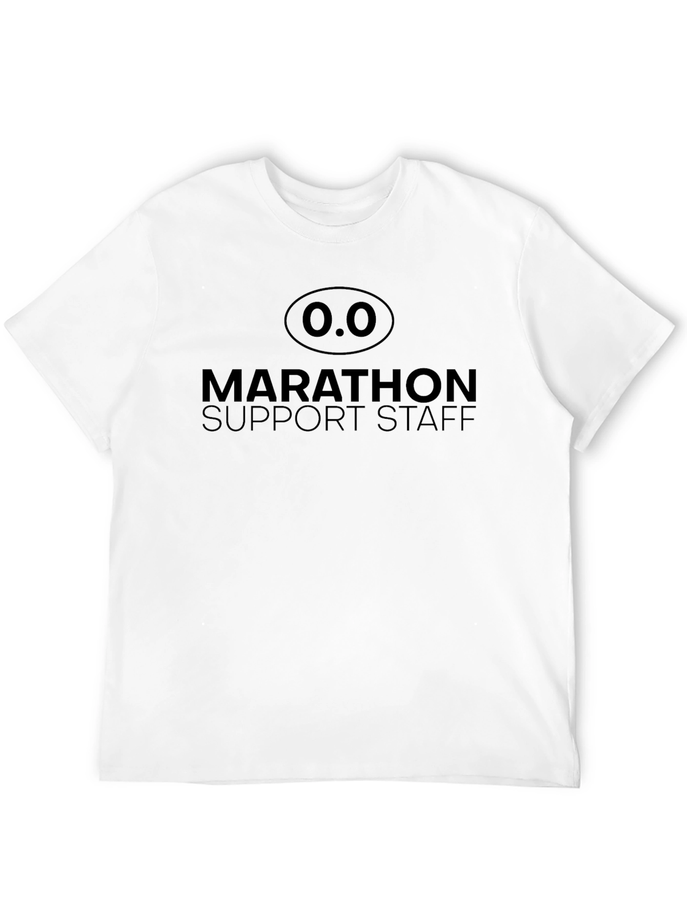Camiseta Negra Apoyo Maratón - Personal